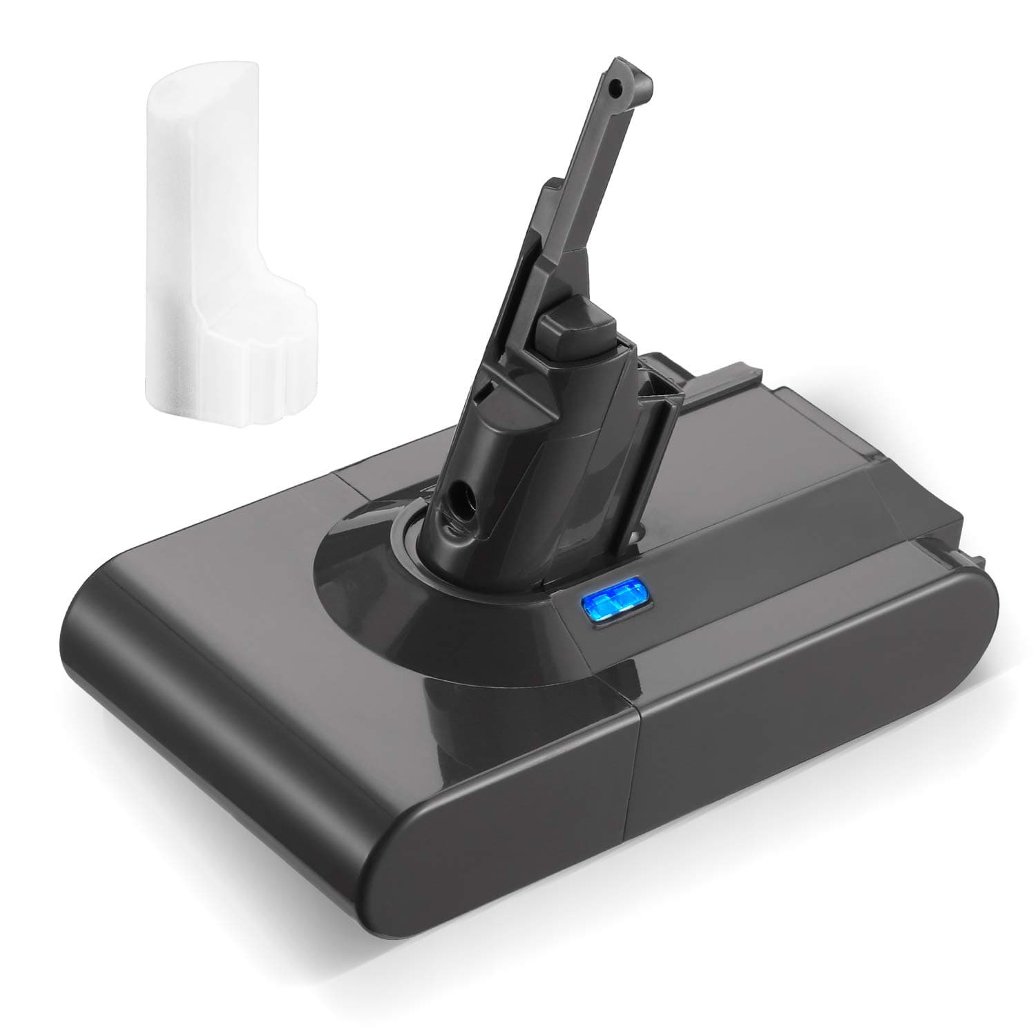 FirstPower Upgraded 21.6V 4500mAh V8 Replacement Battery Compatible with Dyson V8 Motorhead V8 Fluffy V8 Animal V8 Absolute V8 Carbon Fiber Cord-Free Handhold Vacuum Cleaner with 3 Screws