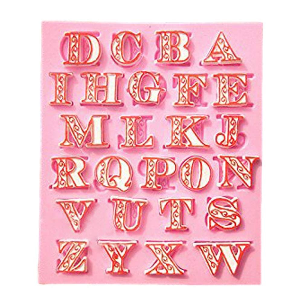 [Ever garden] classic character alphabet letters silicon mold / handmade soap / resin clay / resin / silicon mold / die-cut type