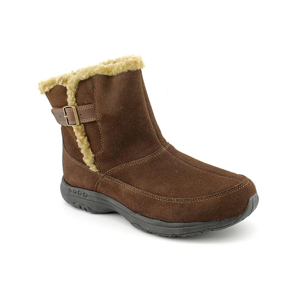 Easy Spirit Active Travels Womens Size 6.5 Brown Regular Suede Winter Boots