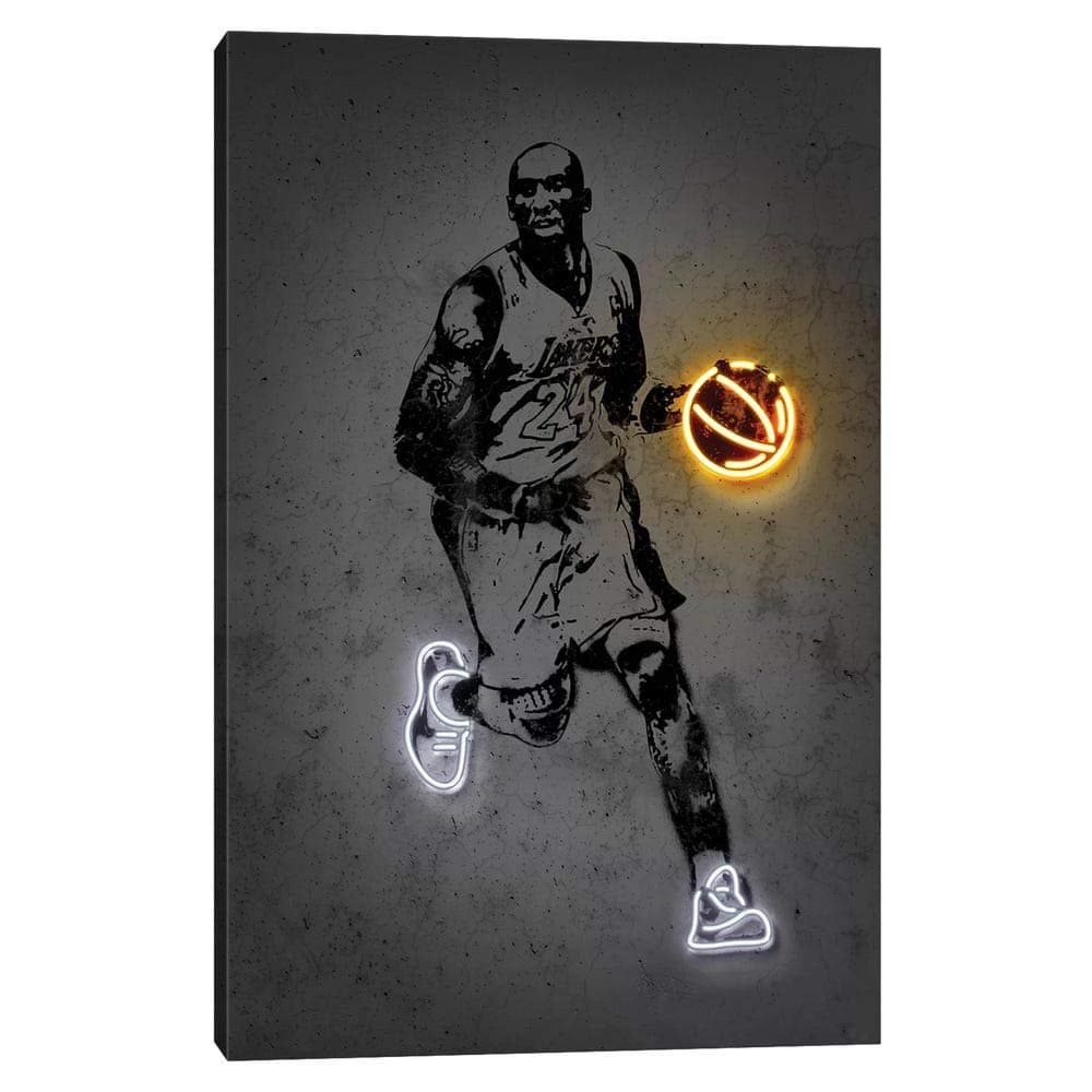 iCanvas OMU222 Kobe Canvas Print by Octavian Mielu, 26" x 18" x 0.75" Depth Gallery Wrapped