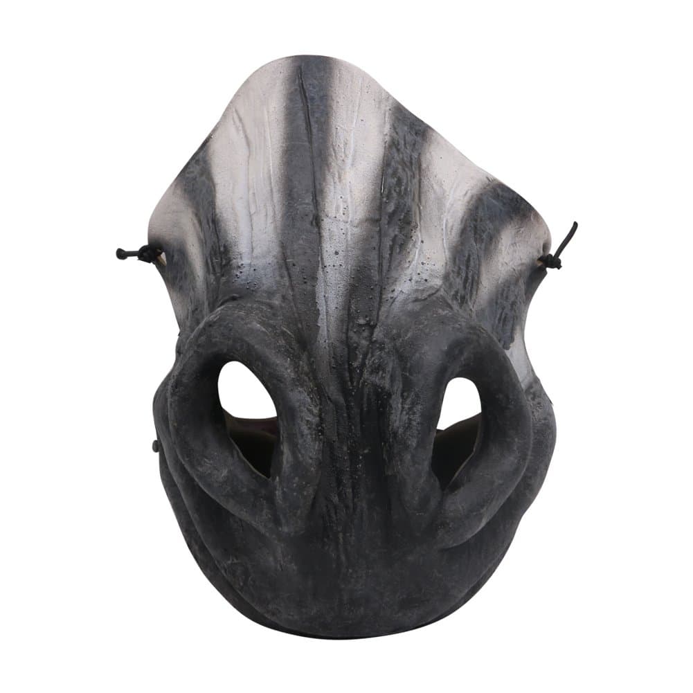 Rusero Fun Horrible Scary Mask Party Clown latex Mask Cosplay Half Face Masks Costume (Zebra)