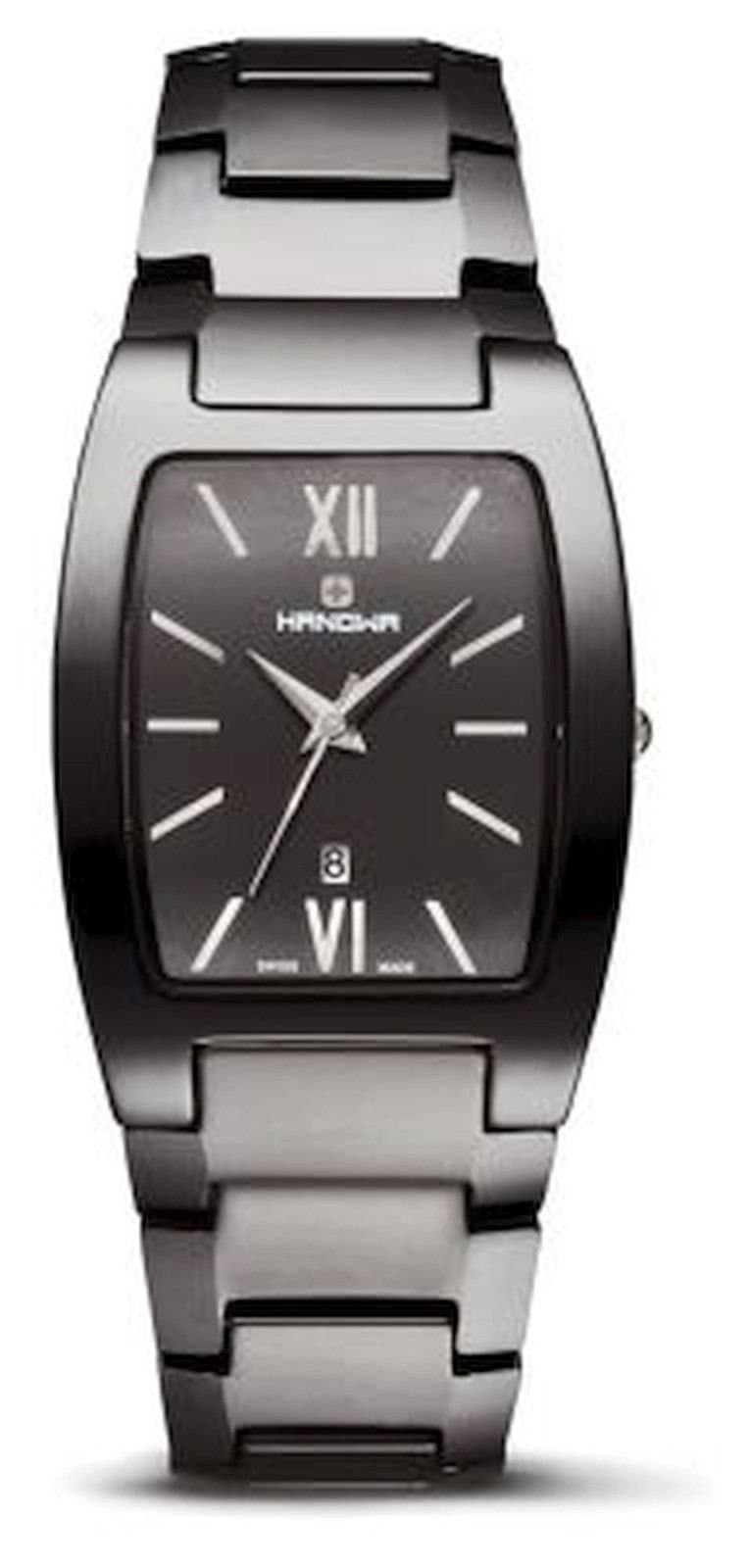 16-5016.60.007.01 Unisex Ceraganza Black Dial Watch