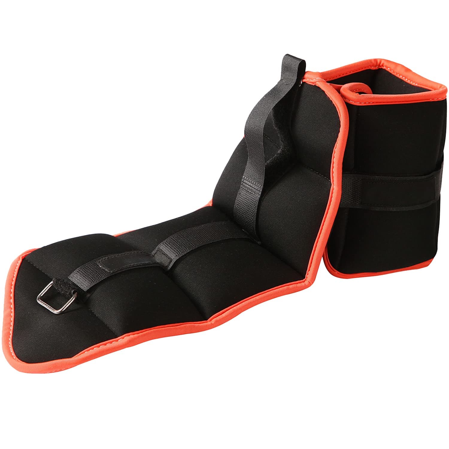 JFIT Adjustable Ankle Weights - Ankle Weight Pair 10 Weight and Bundle Options - 0.5 to 10 lbs Each, Set of 2, Adjustable Straps – Comfortable, Breathable, Moisture Absorbent Weight Straps for Men and Women