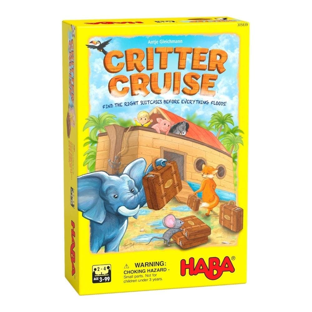 Critter Cruise Cooperative Noah's Ark Memory Game (Made in Germany)
