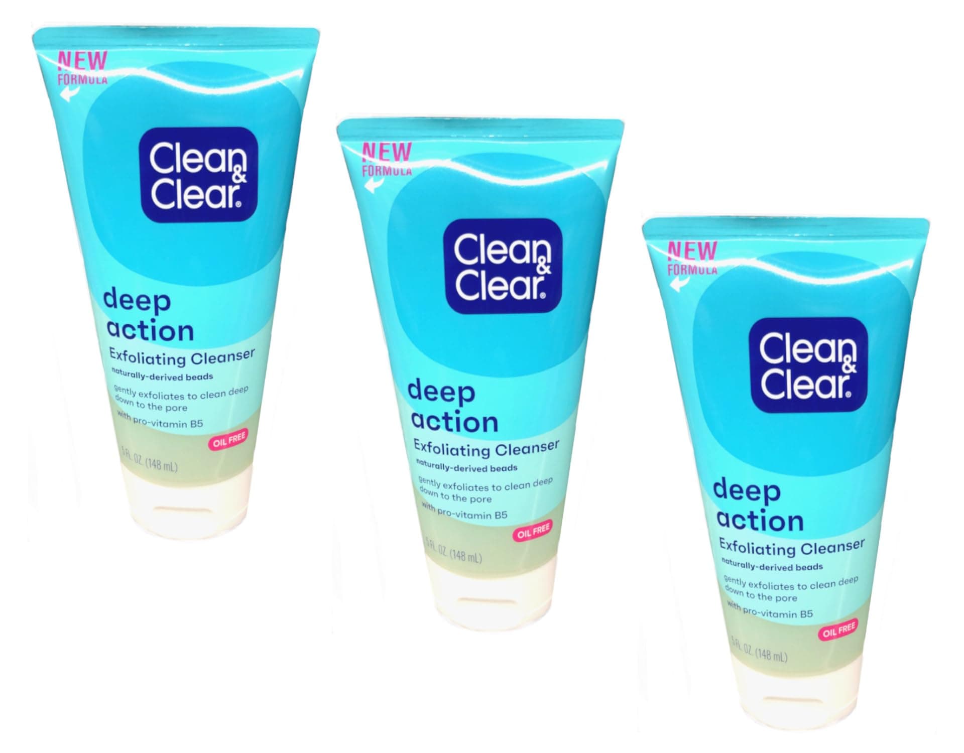 Clean & Clear Deep Action Exfoliating Scrub, 5 Oz