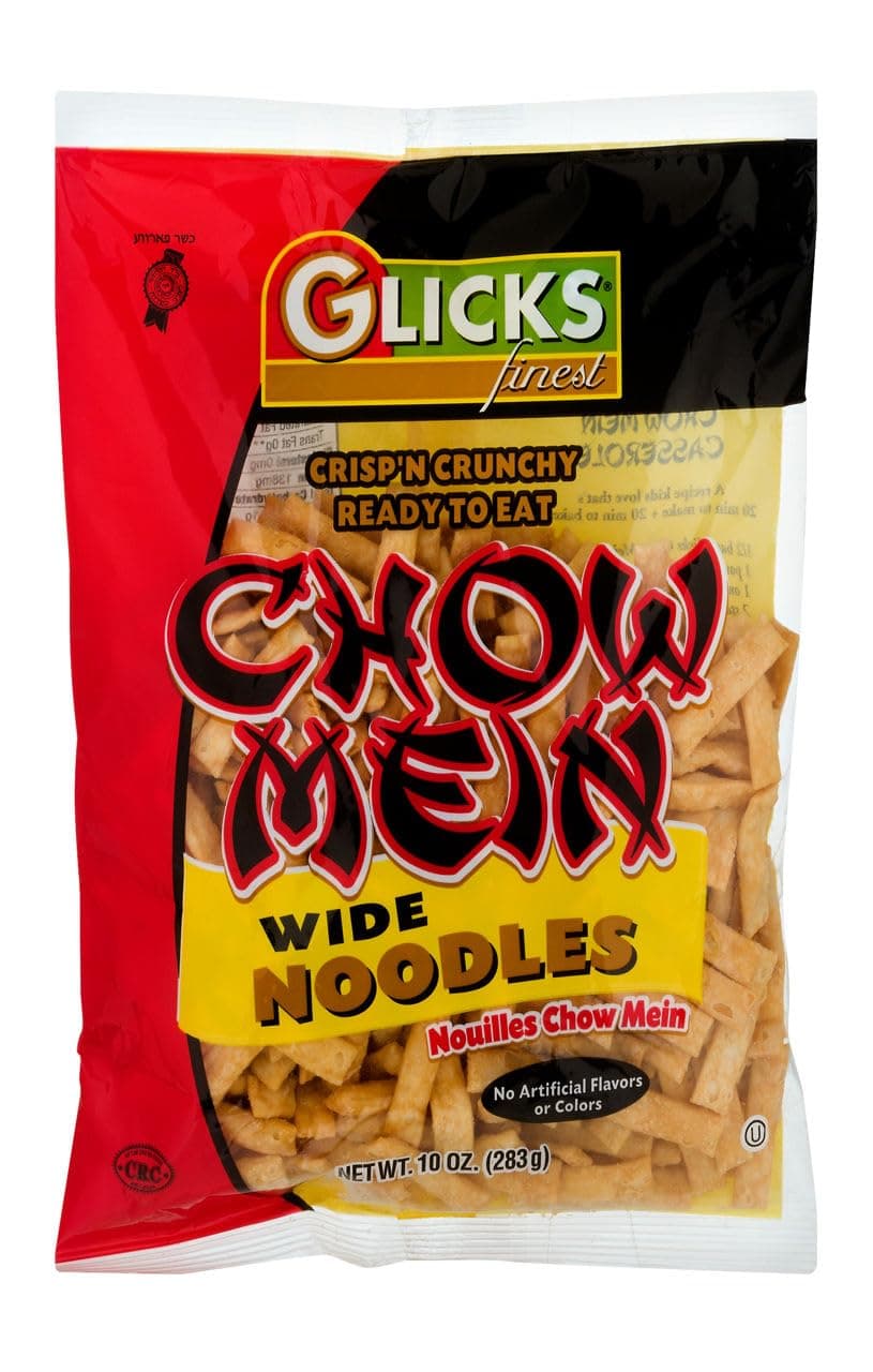 Glick's Chow Mein Wide Noodles, 10 oz