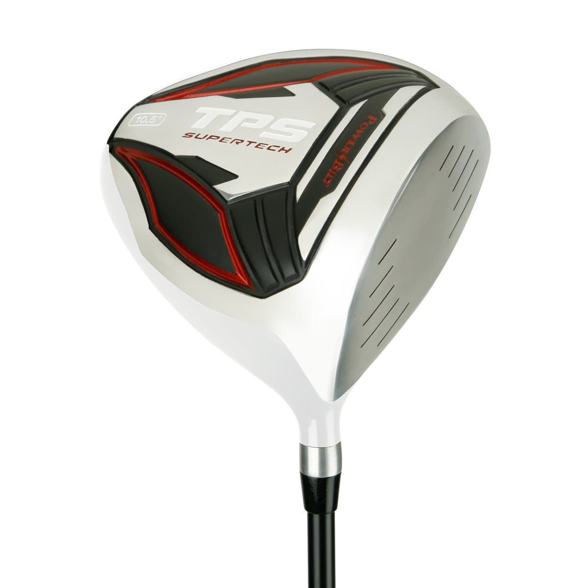 Powerbilt Golf Men's TPS Supertech Driver (White/Red)