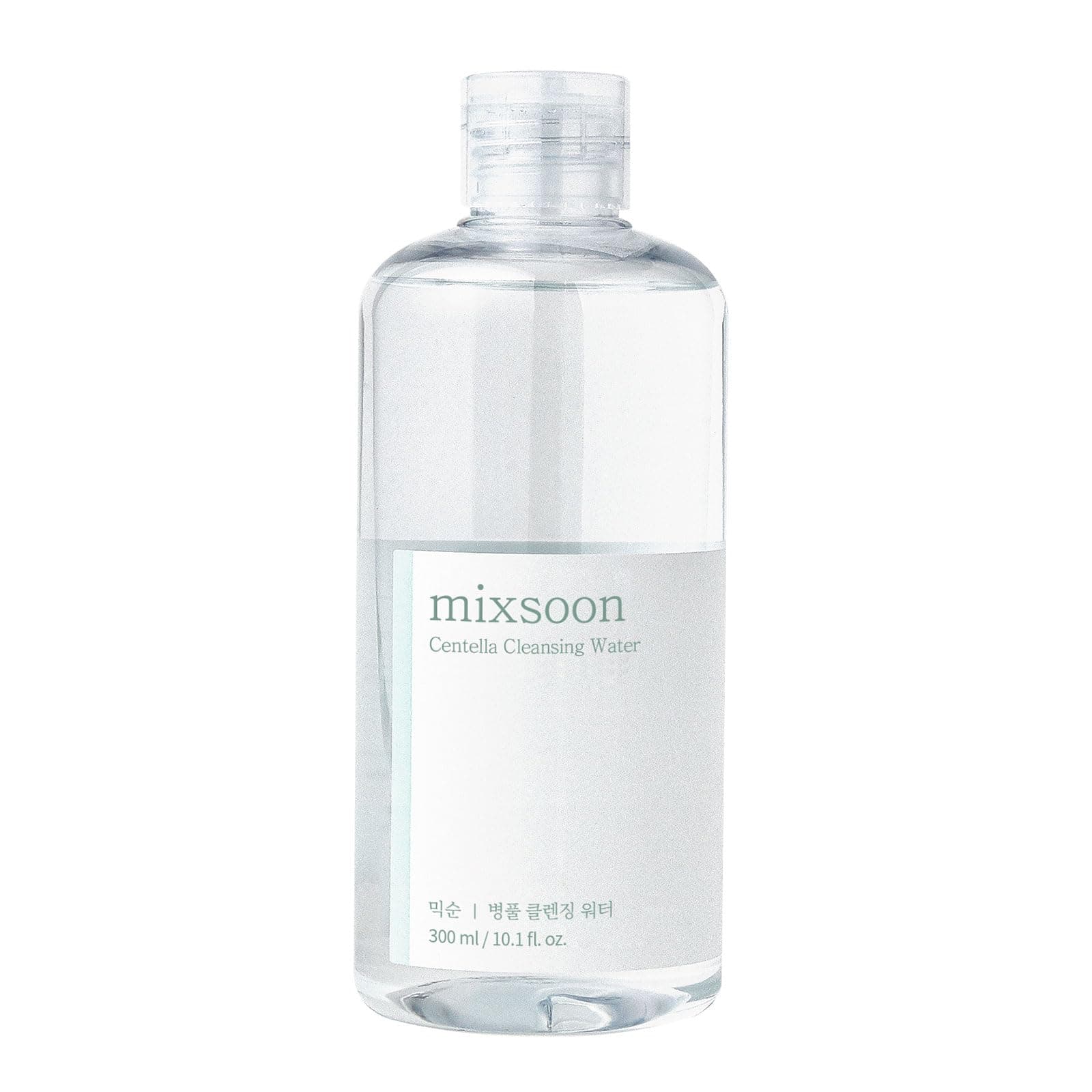 mixsoonCentella Cleansing Water 10.14 fl oz / 300ml,Face Cleanser for Sensitive Skin,Centella Asiatica, Aloe Vera