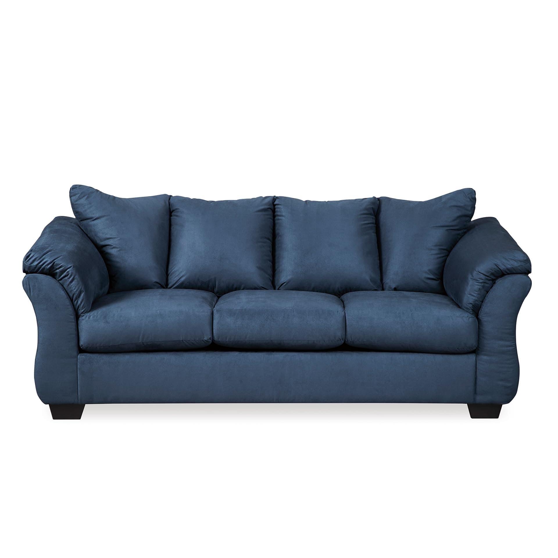 Signature Design by Ashley Darcy Casual Plush Sofa, Dark Blue