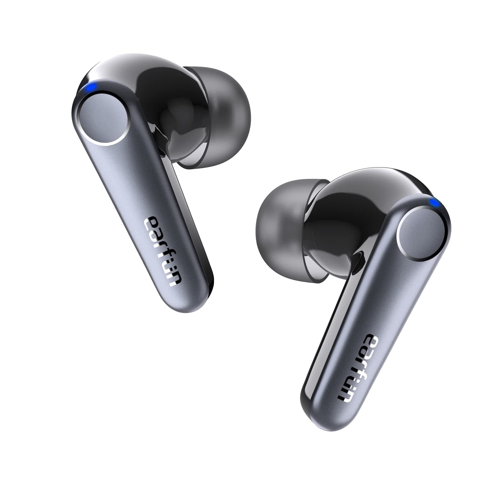 EarFun Air Pro 3 Wireless Earbuds, Hybrid Active Noise Cancelling, Qualcomm® aptX™ Adaptive Sound, 6 Mics CVC8.0 Calls, Bluetooth 5.3, 11mm Wool Drivers, Multi-Connection, App Customize EQ, 45H