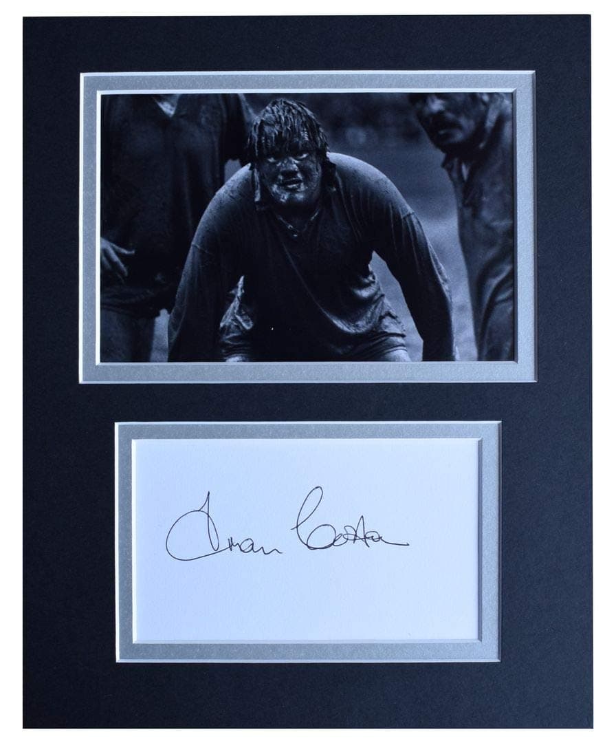Sportagraphs LTD Fran Cotton Signed Autograph 10x8 photo display Rugby Union England AFTAL COA