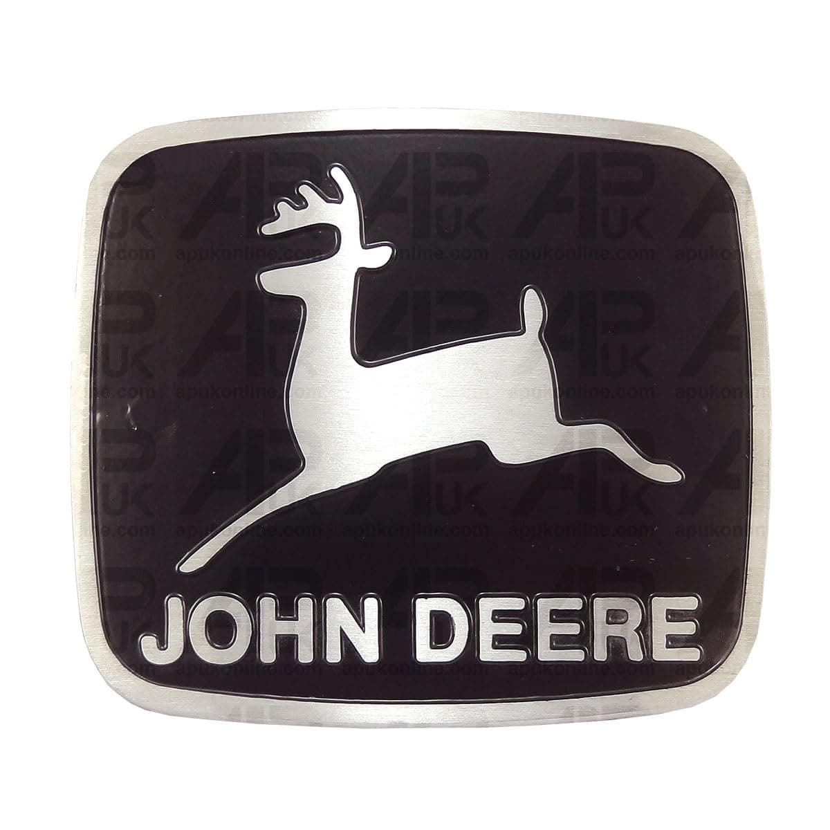 Front Bonnet Emblem Badge Replacement for John Deere 1030 1630 1850 2030 2040 3130 Tractor