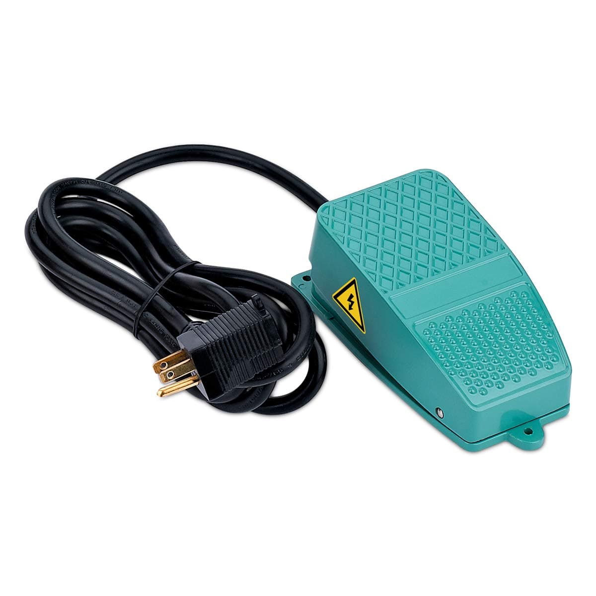 XURUI Power Maintained Foot Switch XF-3R, Single Pedal, 10A 250V, 7.2 Feet cord with plug,Cast Aluminum