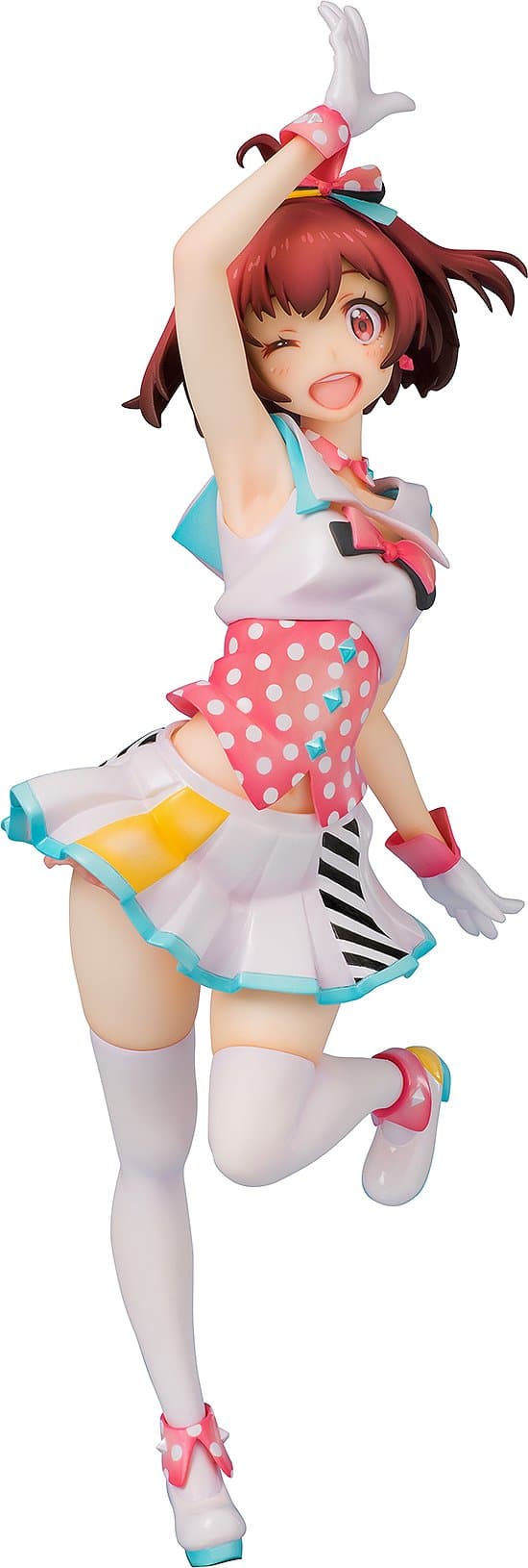Aquamarine Tokyo 7th Sisters: HARU Kasukabe (Hajimariuta Version) 1: 8 Scale PVC Vinyl Figure