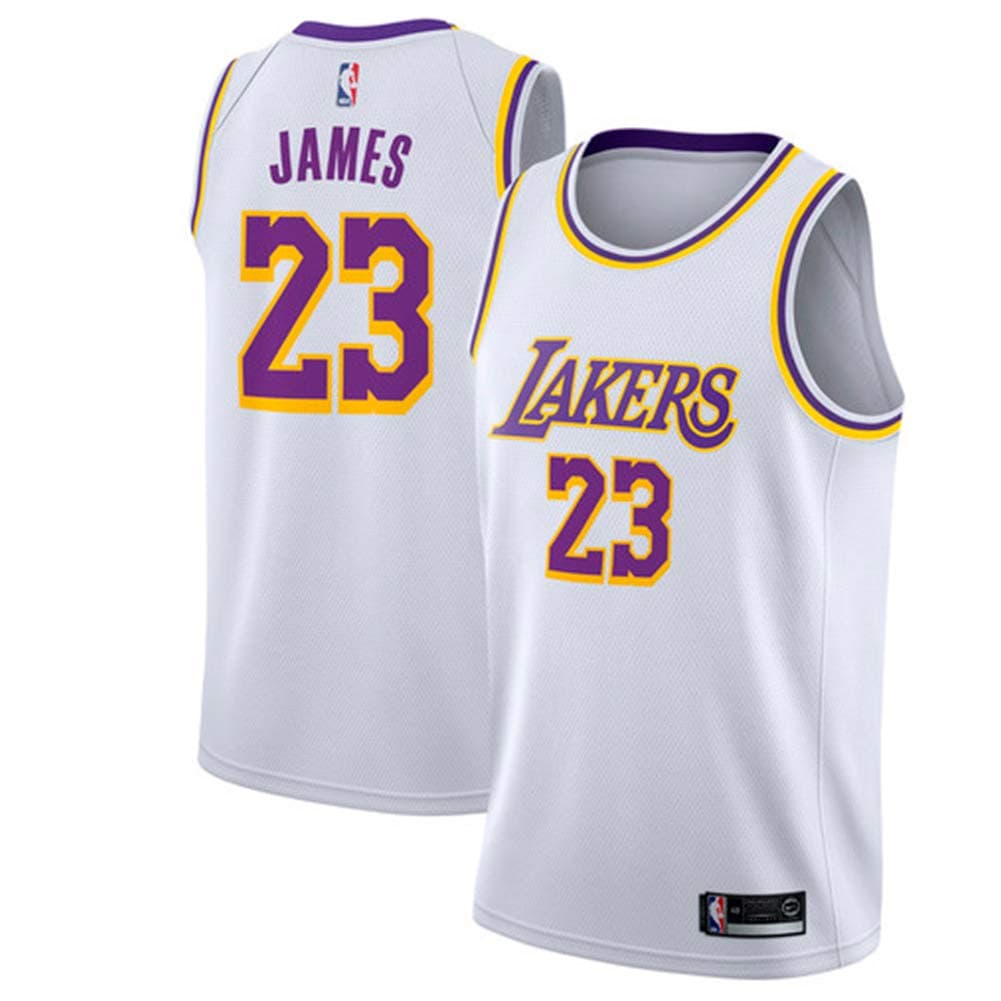 Zhao Xuan Trade Los Angeles Lakers LeBron James Men's Basketball Jersey Stitched Breathable #23 Sport Swingman Jersey Cloths