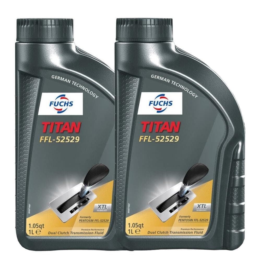 Fuchs 2 Liter TITAN FFL-52529 Dual Clutch Transmission Fluid (2 x 1L)