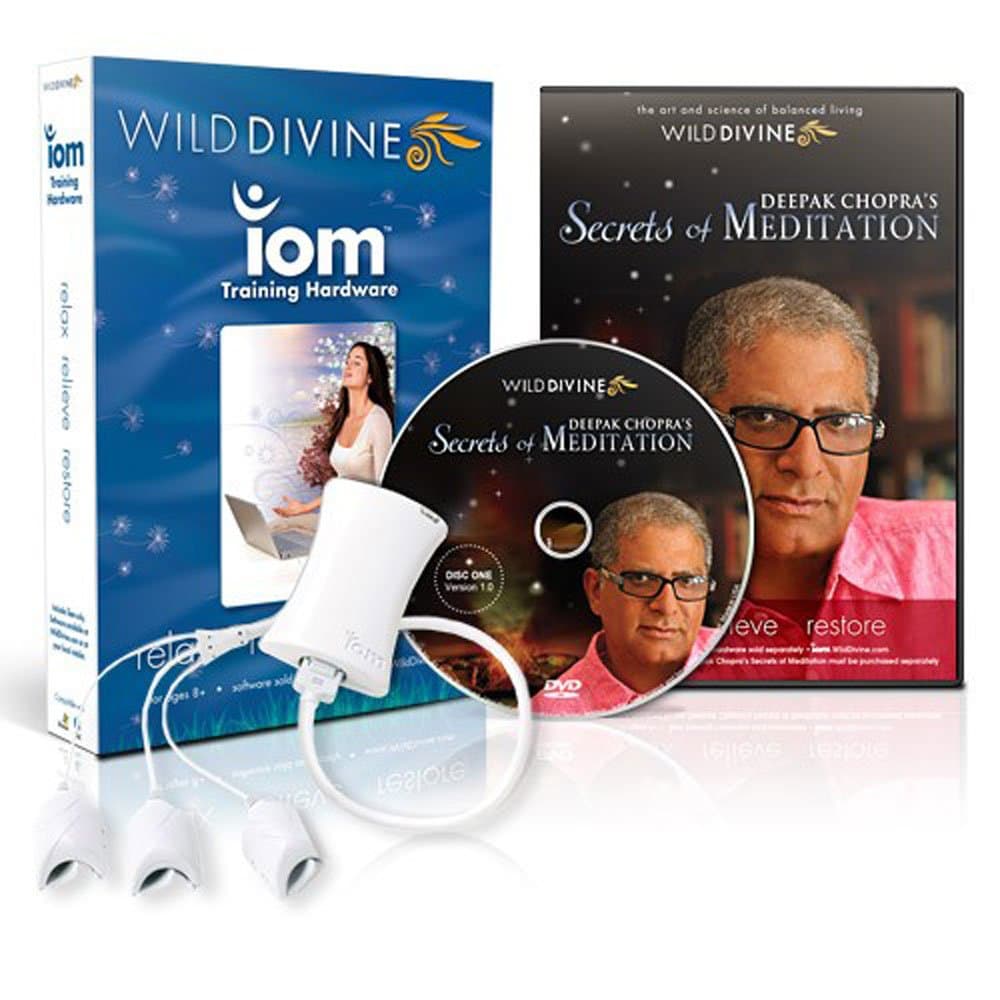Wild Divine & Deepak Chopra's Secrets of Meditation Active Feedback Software & Hardware for PC & Mac