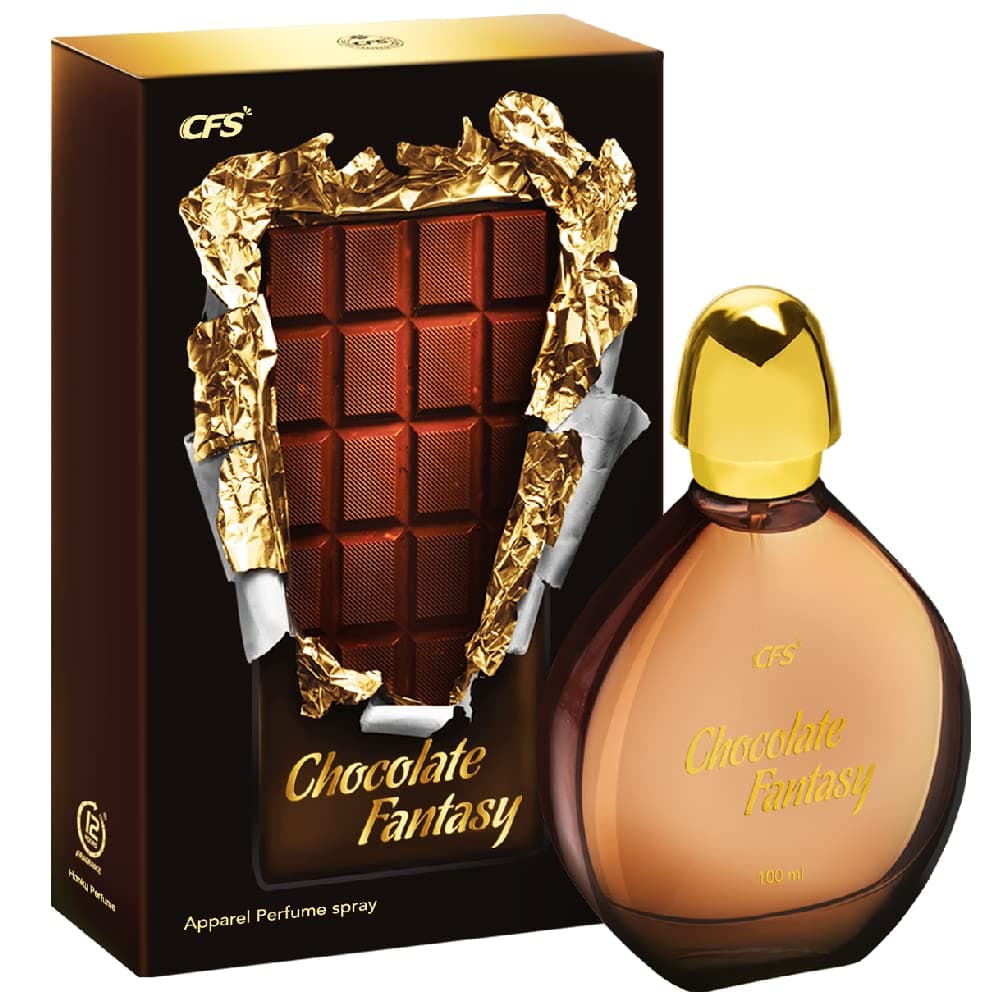 CFS Chocolate Fantasy Eau De Parfum Long Lasting EDP for Men and Women 100ml