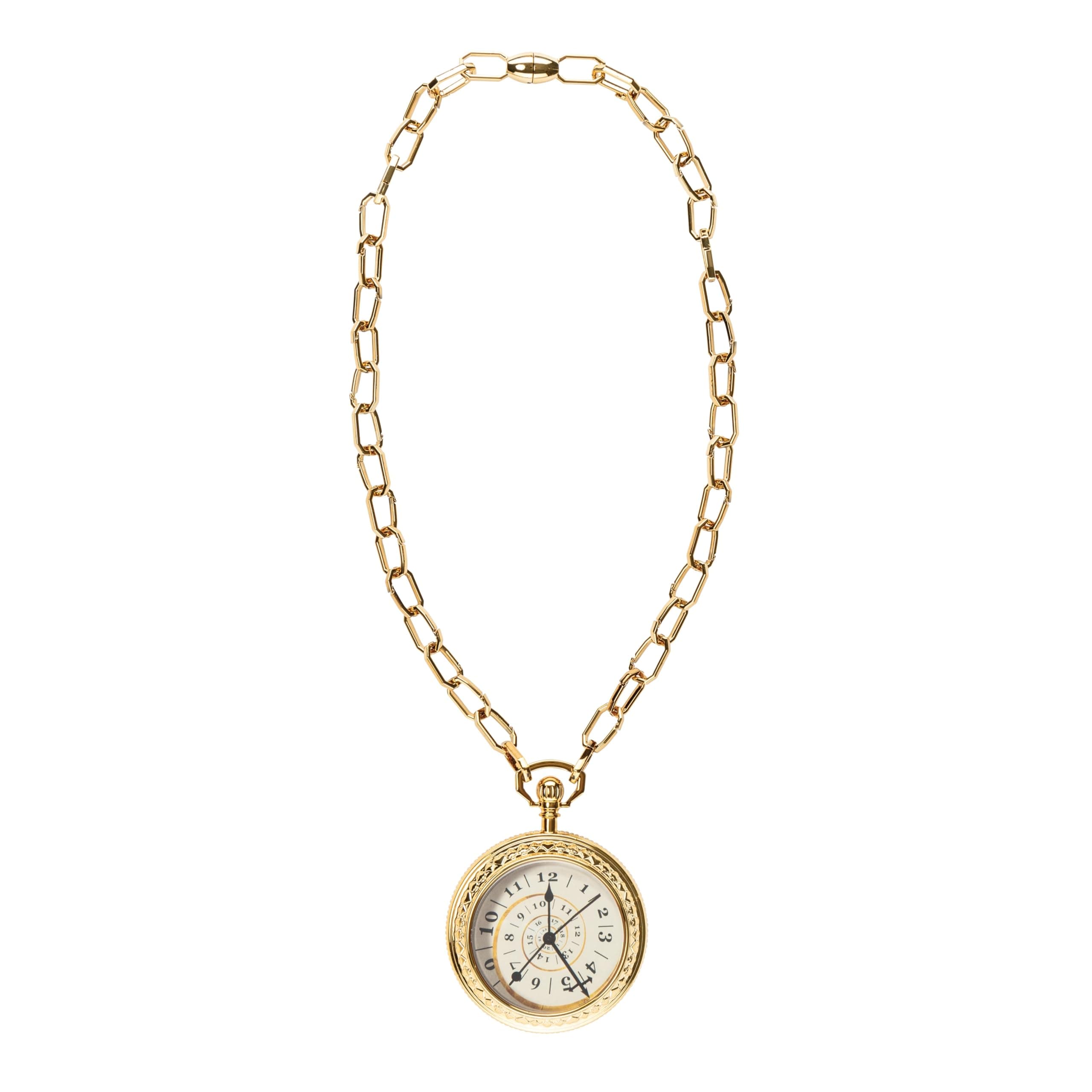 Descendants Pocket Watch, Official Disney Descendants The Rise of Red Pocket Watch, Plastic Faux Costume Accessory, One Size