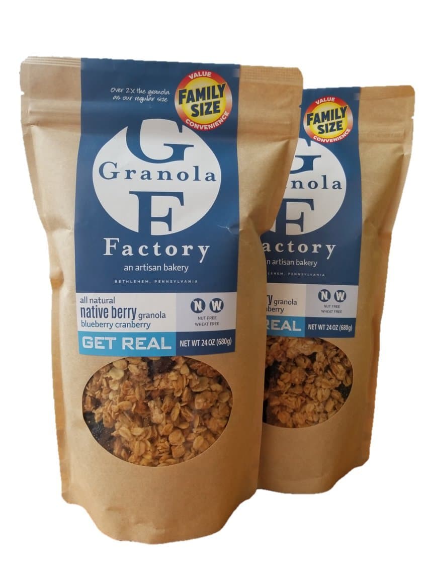 Granola Factory Native Berry Granola, 24 oz., 2 pack