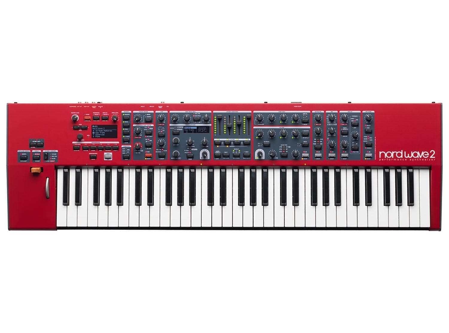 USA, 61-Key Wave 2 4-Part Performance Synthesizer, with Virtual Analog Synthesis, Samples, FM and Wavetable