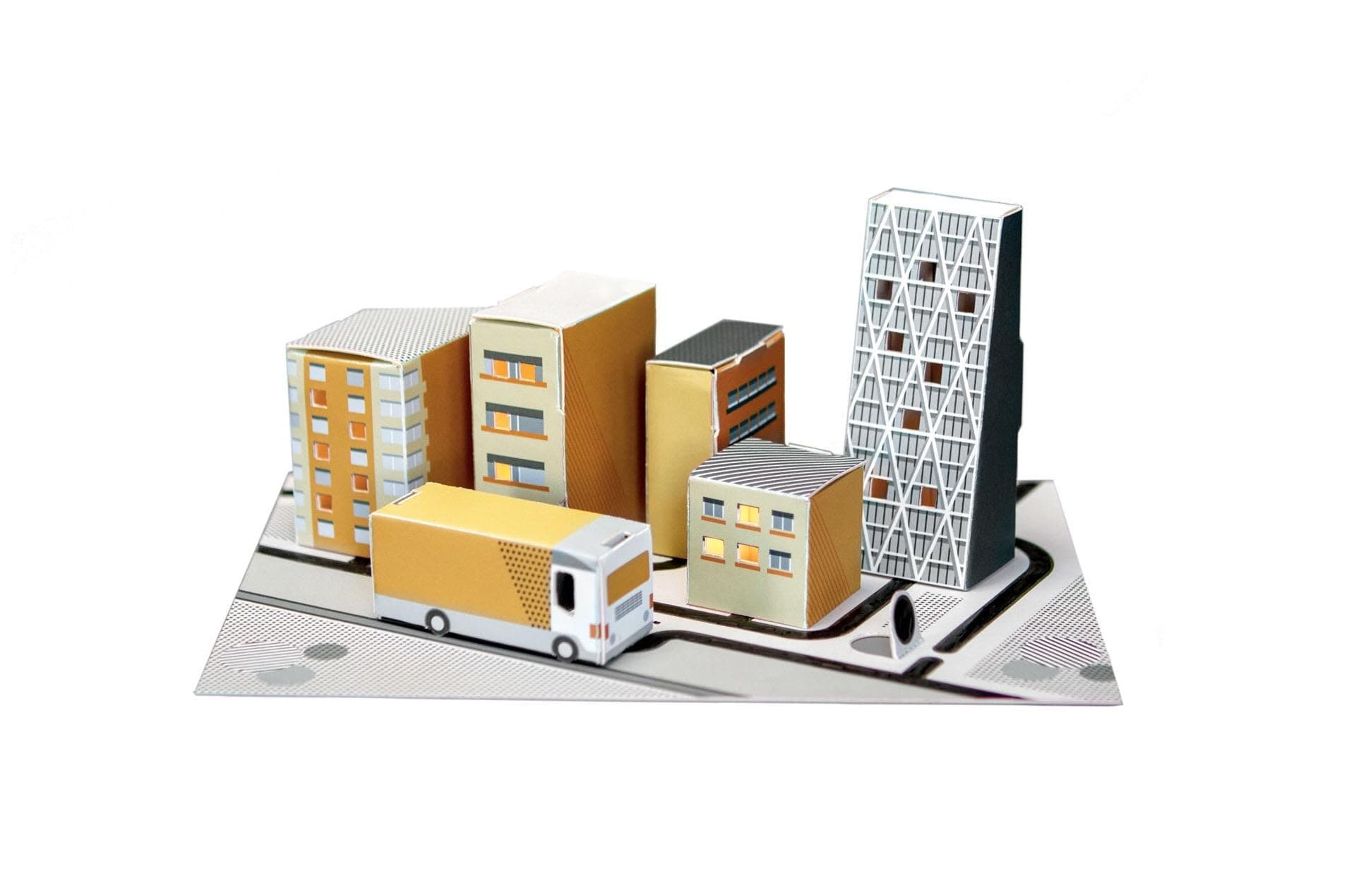 Electric Paint Circuit Kit - STEM Toy To Learn About Electric Circuits And Build A Paper City