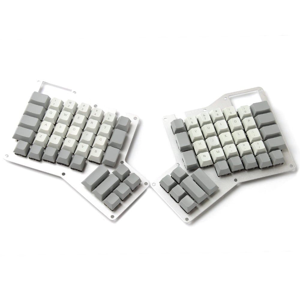 YMDK Cherry Profile Thick PBT Top Print Ergodox Keycap Set for Ergo Ergodox Keyboard (Only Keycap)