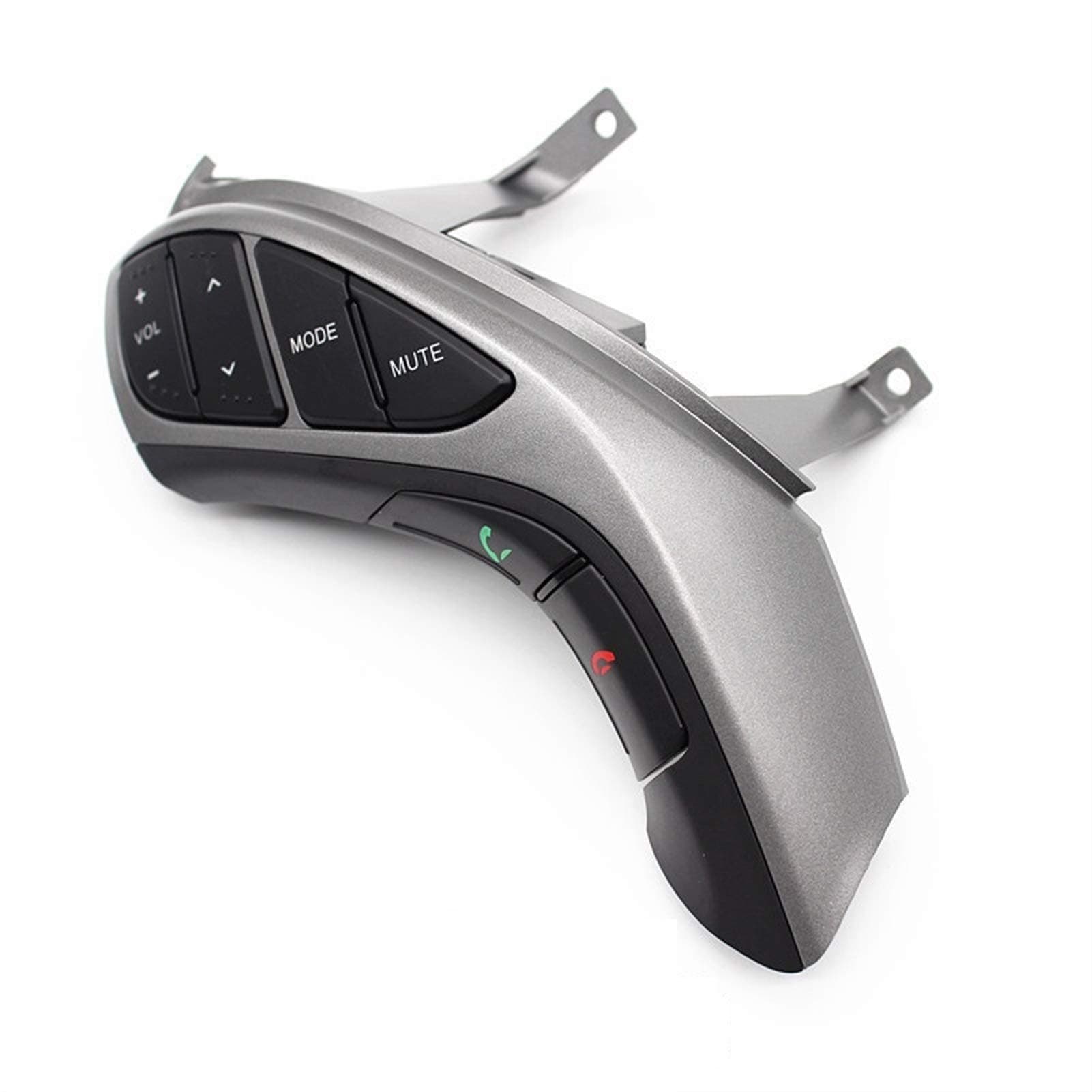 Switch Multifunction Steering Wheel Button/Fit For Hyu.ndai Elantra 2012 2013 2014 Multifunction Control Steering Wheel Buttons Volume Audio Cruise Function Switch Steering Wheel Control Button(Color