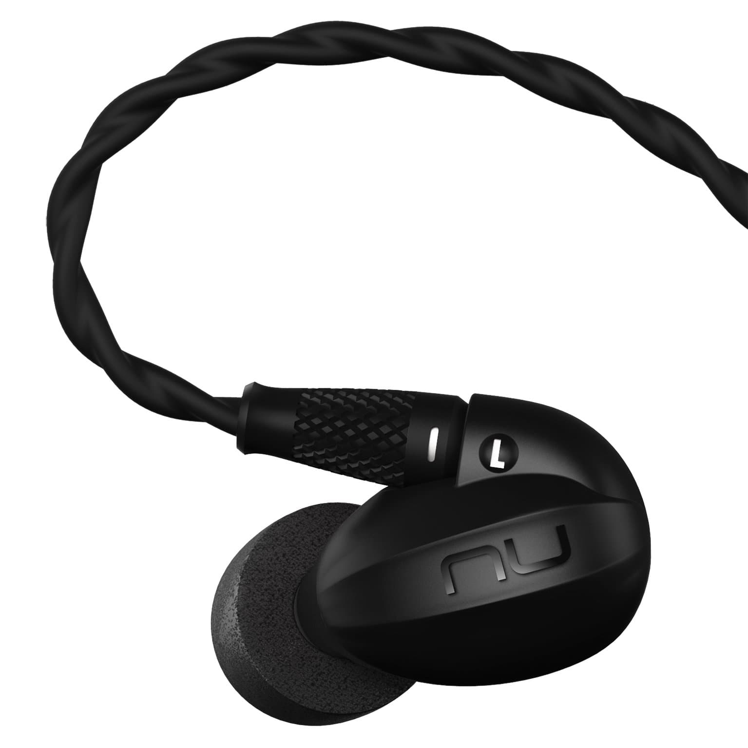 Optoma NuForce HEM6 High Resolution In Ear Headphones - Black