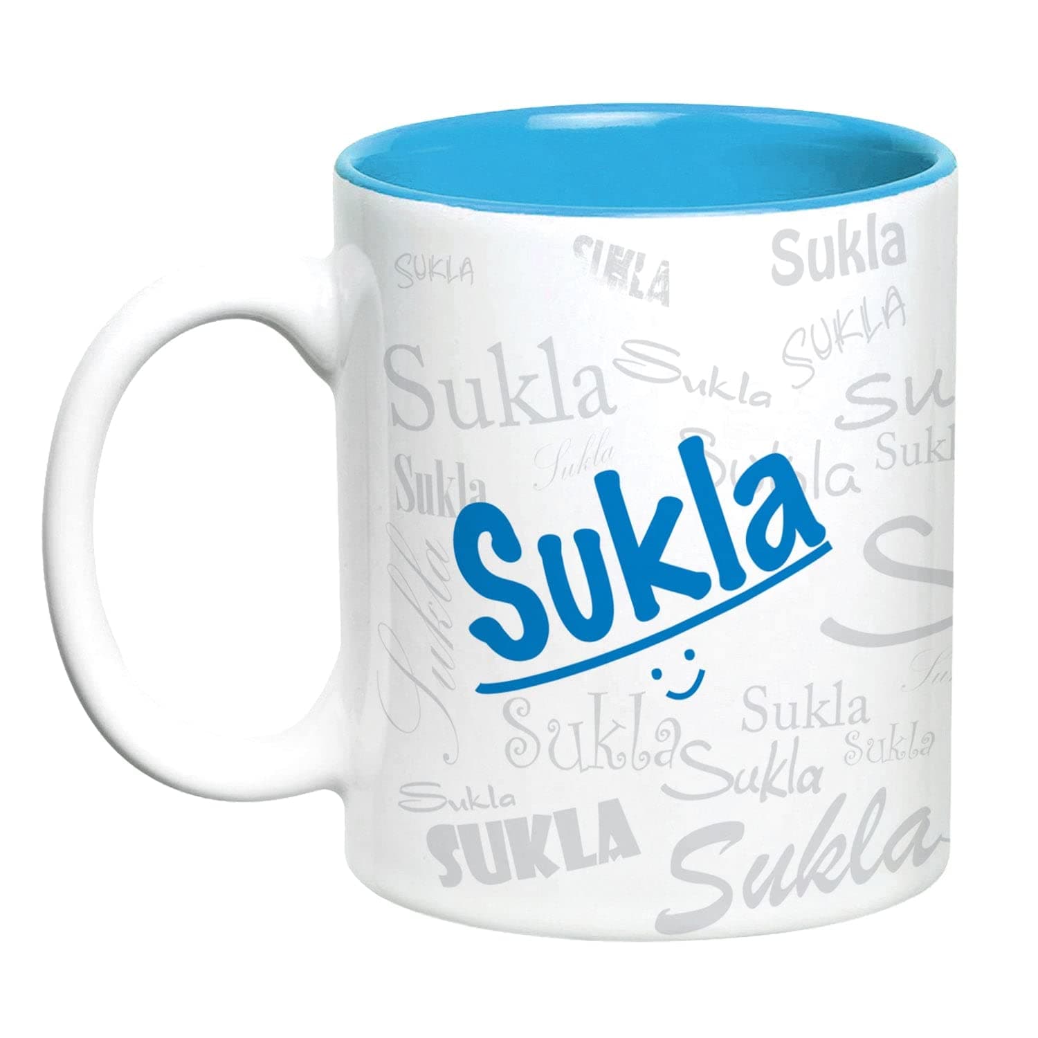 Hot Muggs Me Graffiti Mug - Sukla Personalised Name Ceramic, 315ml, 1 Unit
