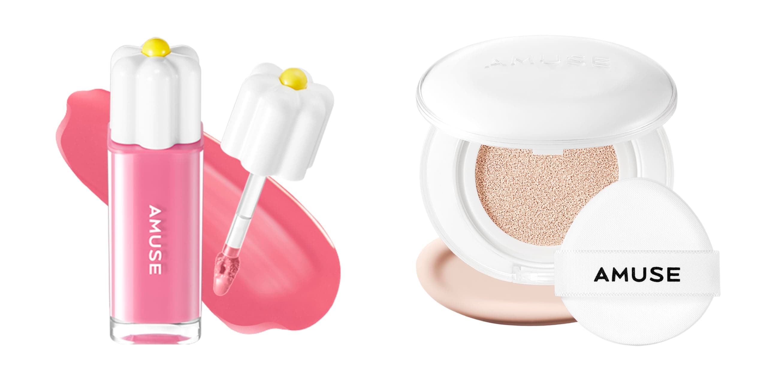 Amuse Daisy Dew Tint 07and Ceramic Skin Perfector Cushion 01