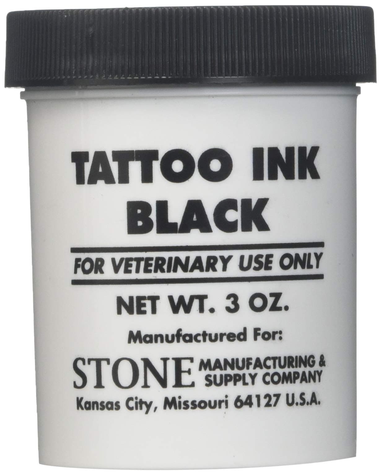 Black Tattoo Ink by Stone