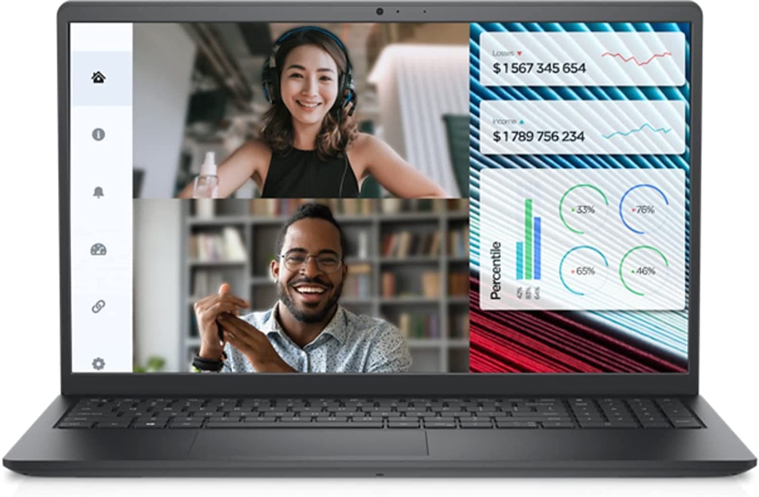 Dell Vostro 3000 3520 Laptop (2023) | 15.6" FHD | Core i7-512GB SSD - 16GB RAM | 10 Cores - 12th Gen CPU Win 11 Pro(Upgraded)