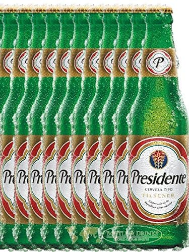 12x PRESIDENTE Ber of dominican Rep. 330ml bottle