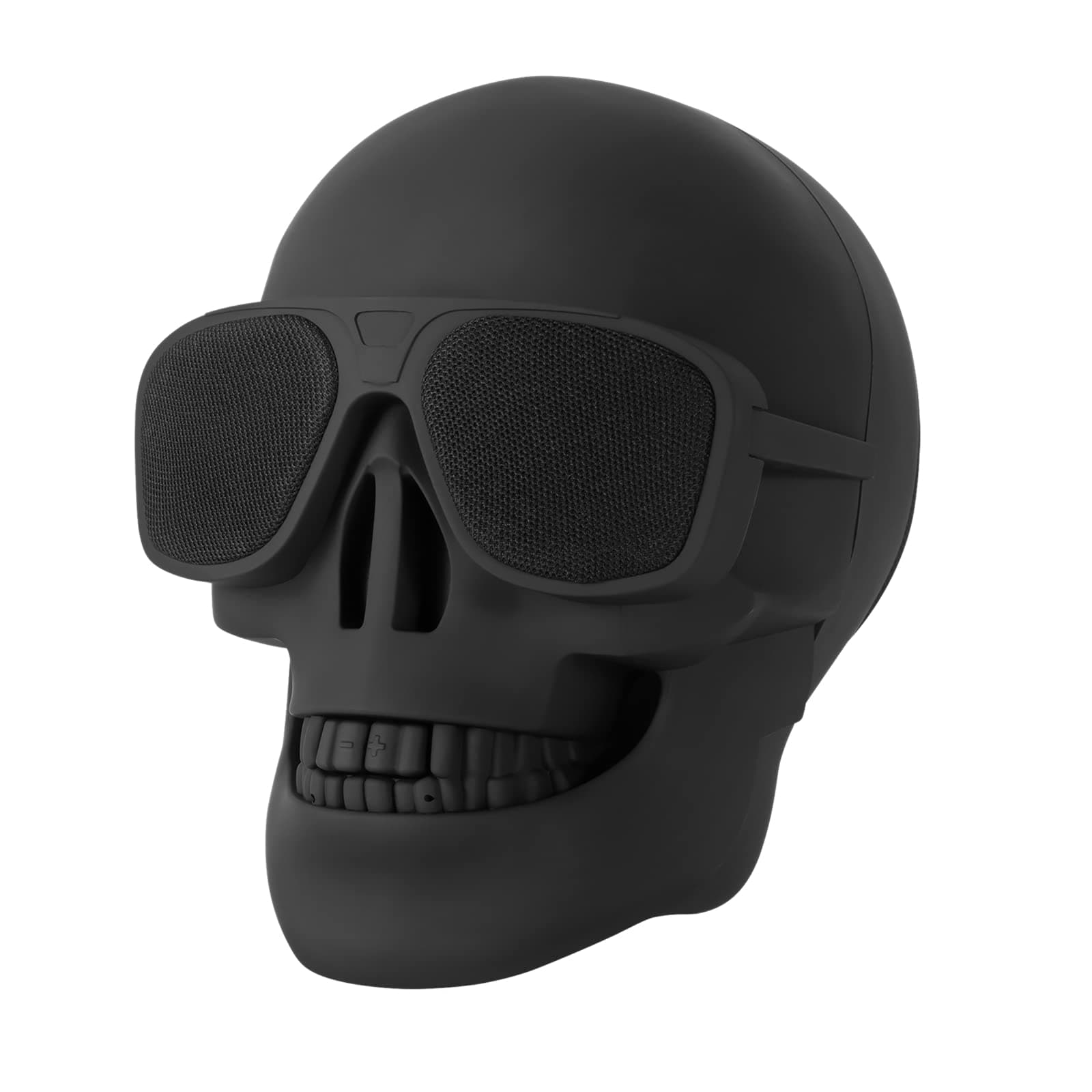 Skull Speaker Wireless Portable Unique Skeleton Bluetooth Speakers Halloween Decorations for Gift Party Supports TF/USB Drive/AUX