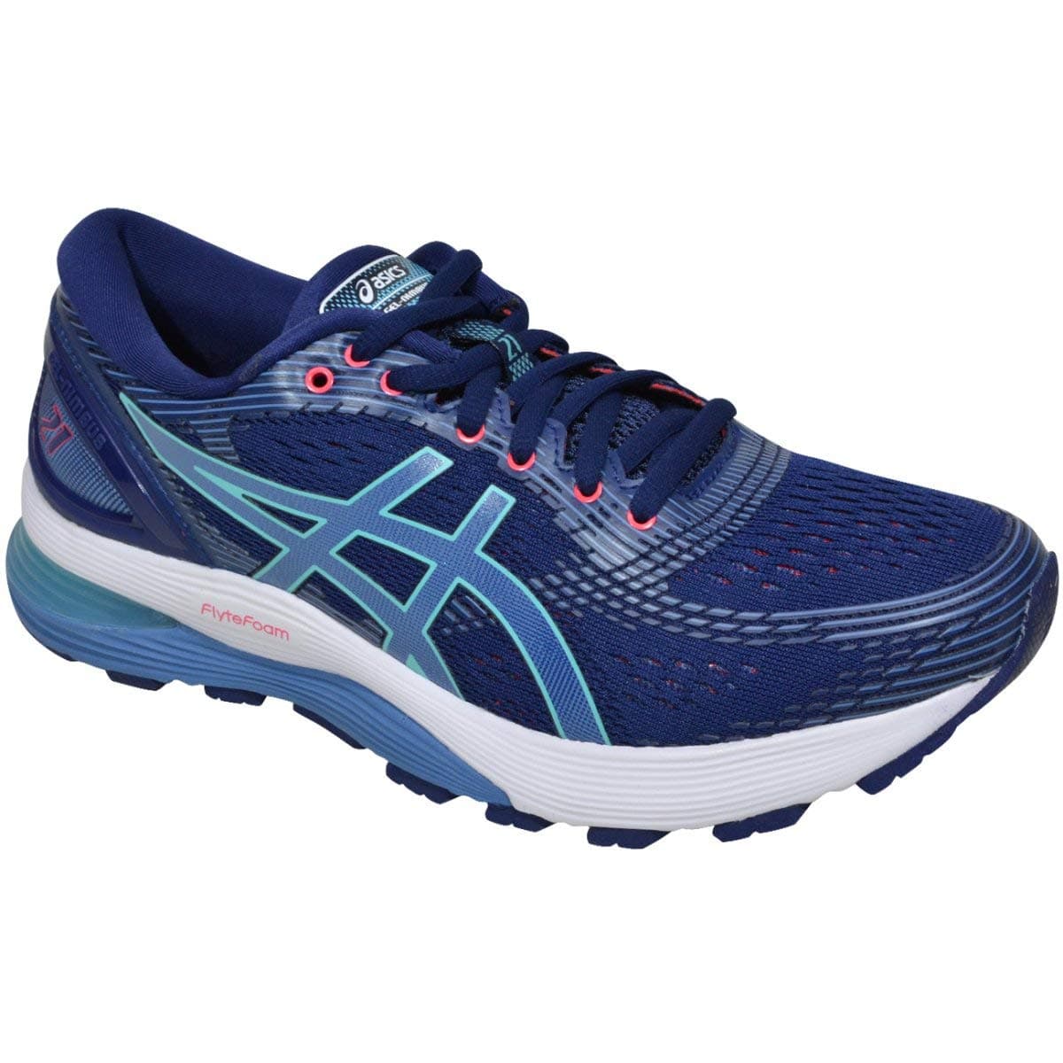 ASICS Women's Blue Expanse/Grey Floss Running Shoes-5 UK (38 EU) (7 US) (1012A156)