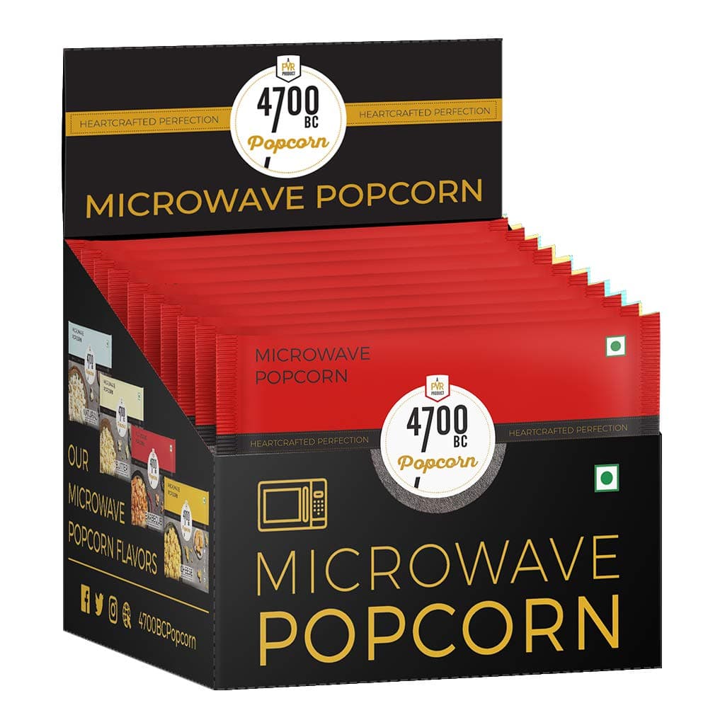 Popcorn, Microwave Bag, Barbeque, 920g (Pack of 10)