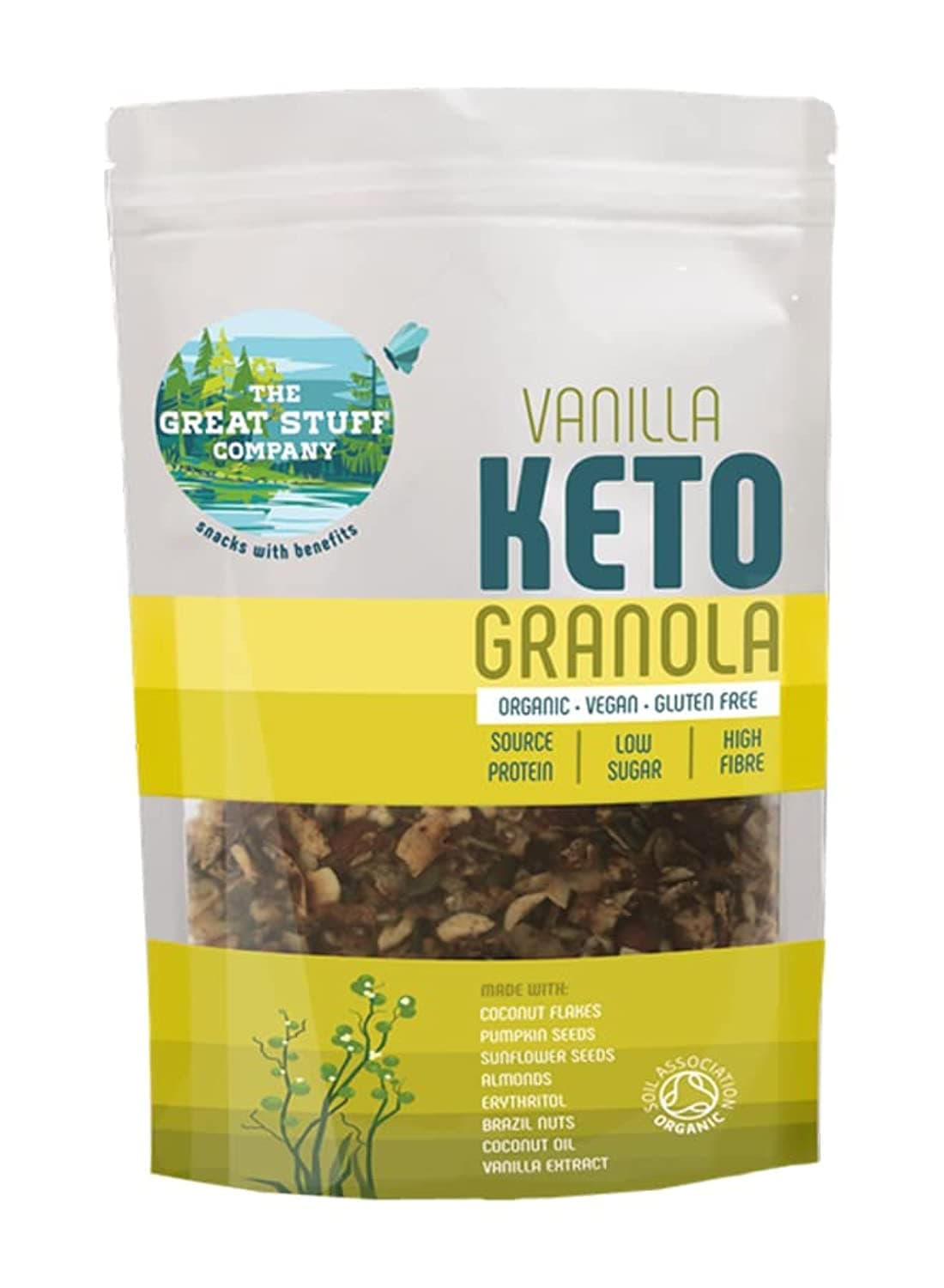 Great Stuff - Keto Granola Vanilla 330g