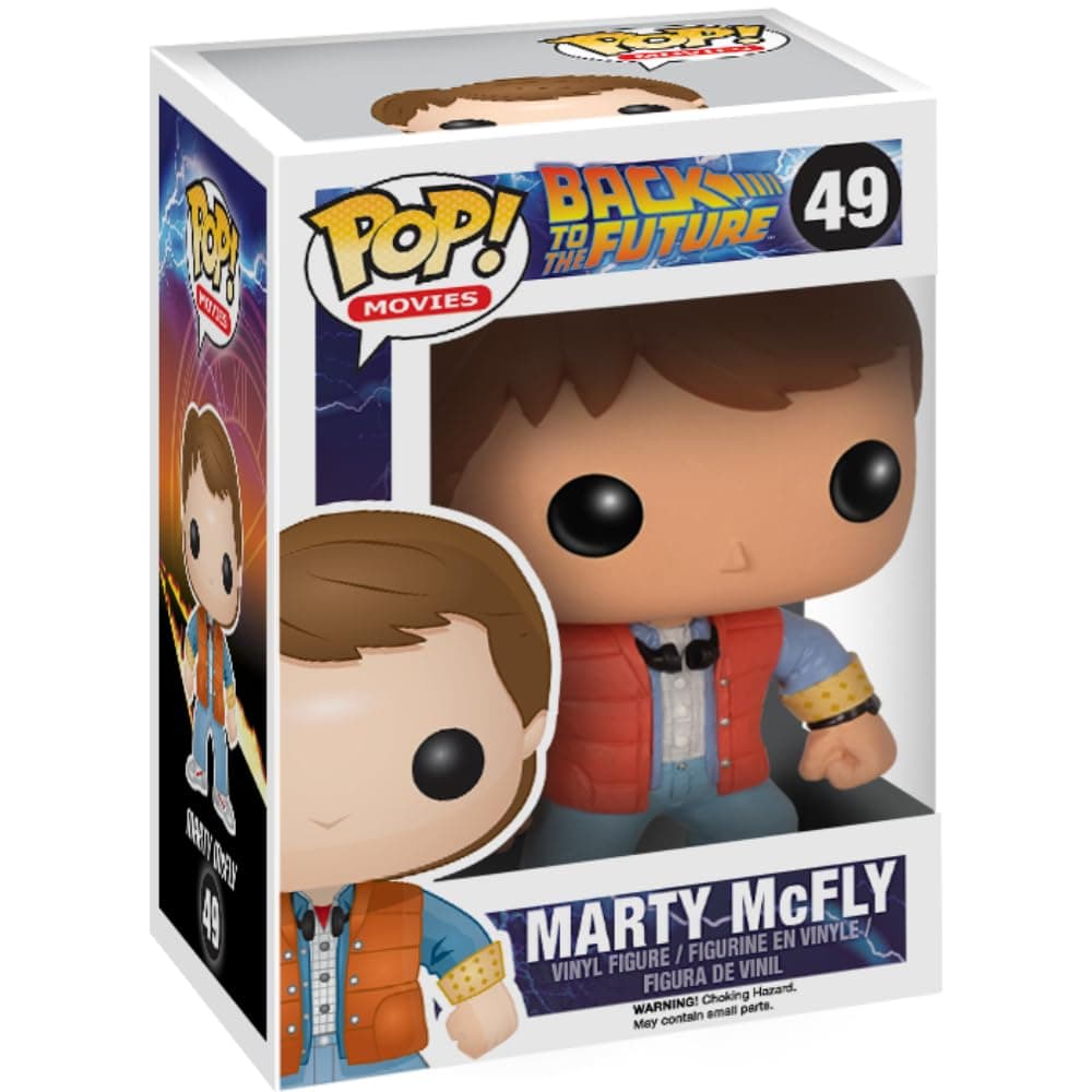 Funko Pop! Movie - Back to the Future - Marty McFly - Collectable Vinyl Figure - Gift Idea - Official Merchandise - Toys for Kids & Adults - Movies Fans - Model Figure for Collectors and Display