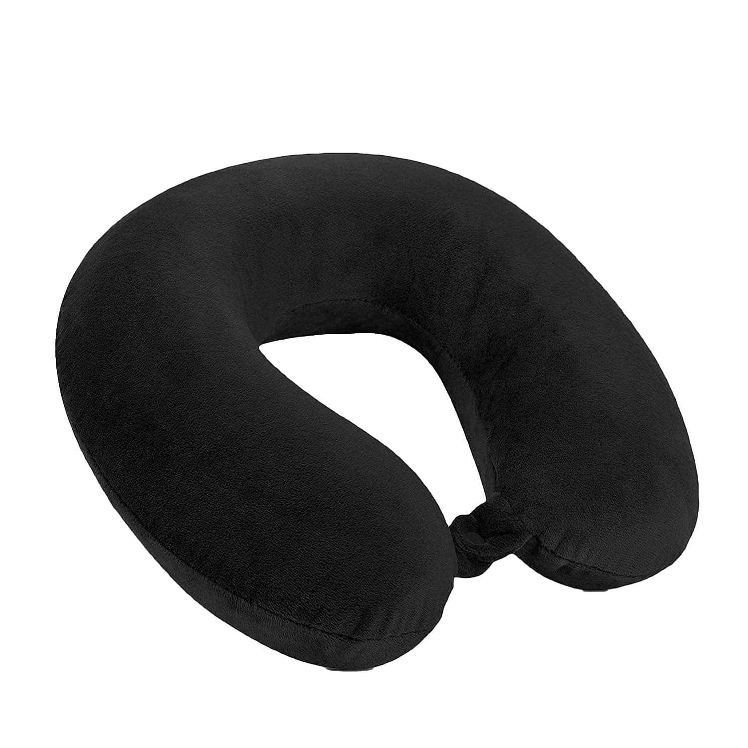 SATTVA Travel Neck Pillow in Memory Foam Luxury Travel Neck Support Rest Pillow | Neck Rest|Neck Pain 100% Pure Memory Foam Soft Comfort & Support Pillow for Airplane/Car/Office&Home Rest Use(SkyBlue)