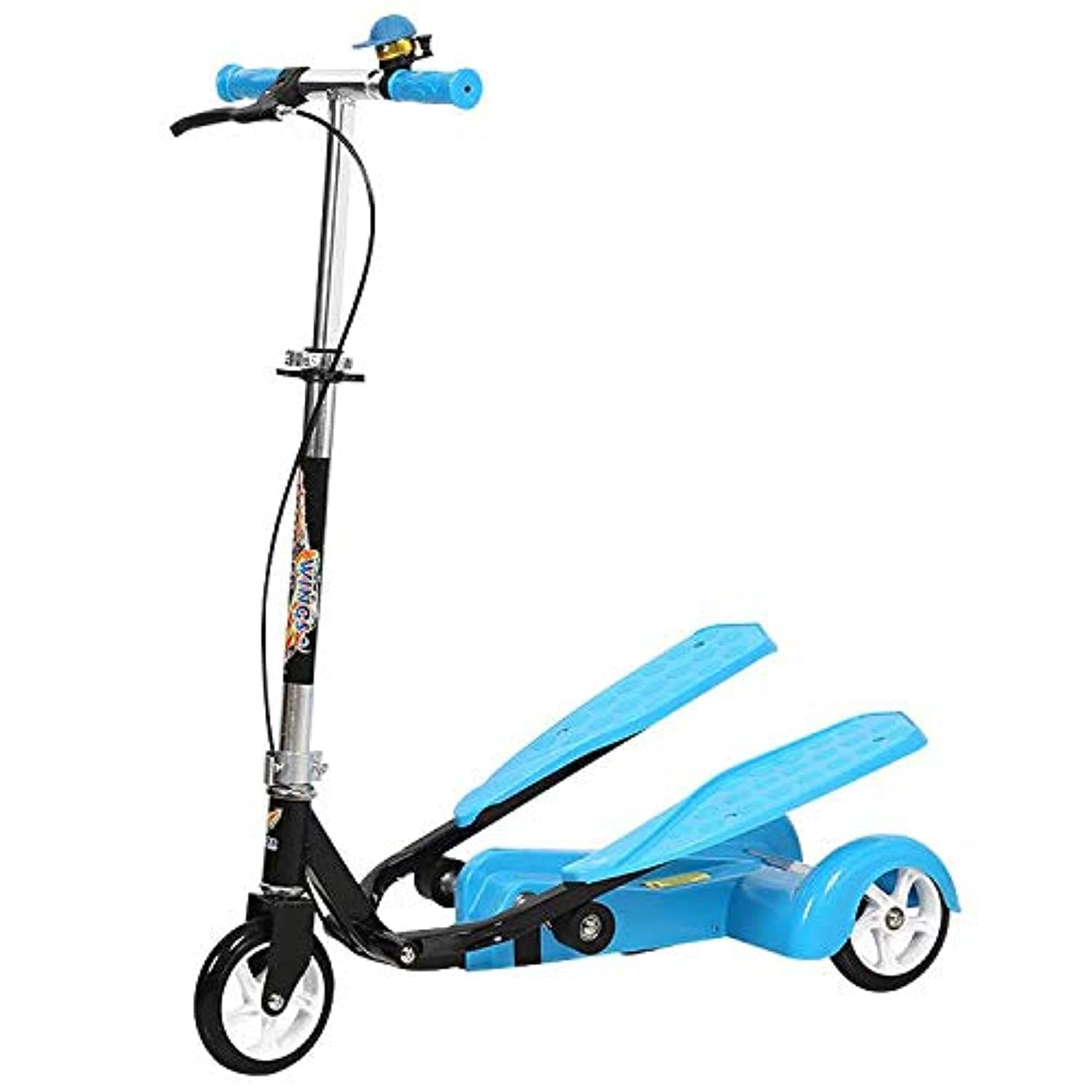 Smart Dual-Pedal Scooter for Kids Toys - Blue