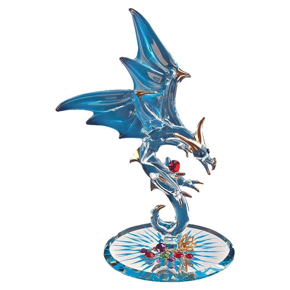 Jewel Keeper Dragon Handcrafted Figurine