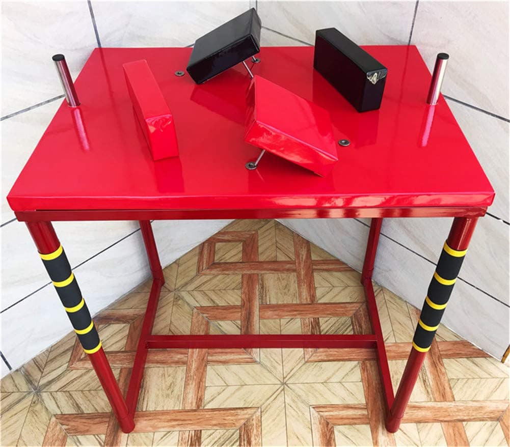 Standard Arm Wrestling Table, Wrist Wrestling, Arm Wrestling Table, Arm Wrestling Muscle Exerciser,Red