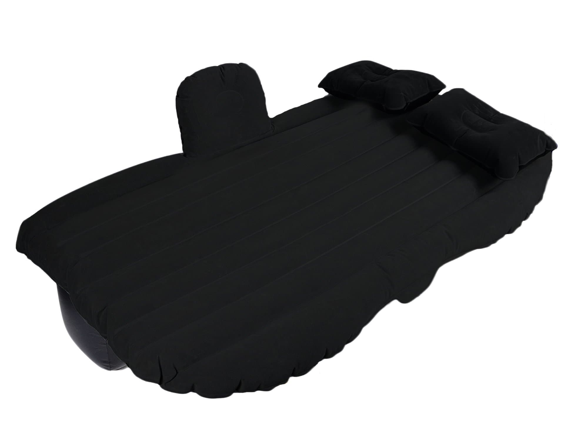 EGI Universal Heavy Duty SUV, Sedan, Truck Back Seat Extended Air Bed – Inflatable Travel Mattress (Black)