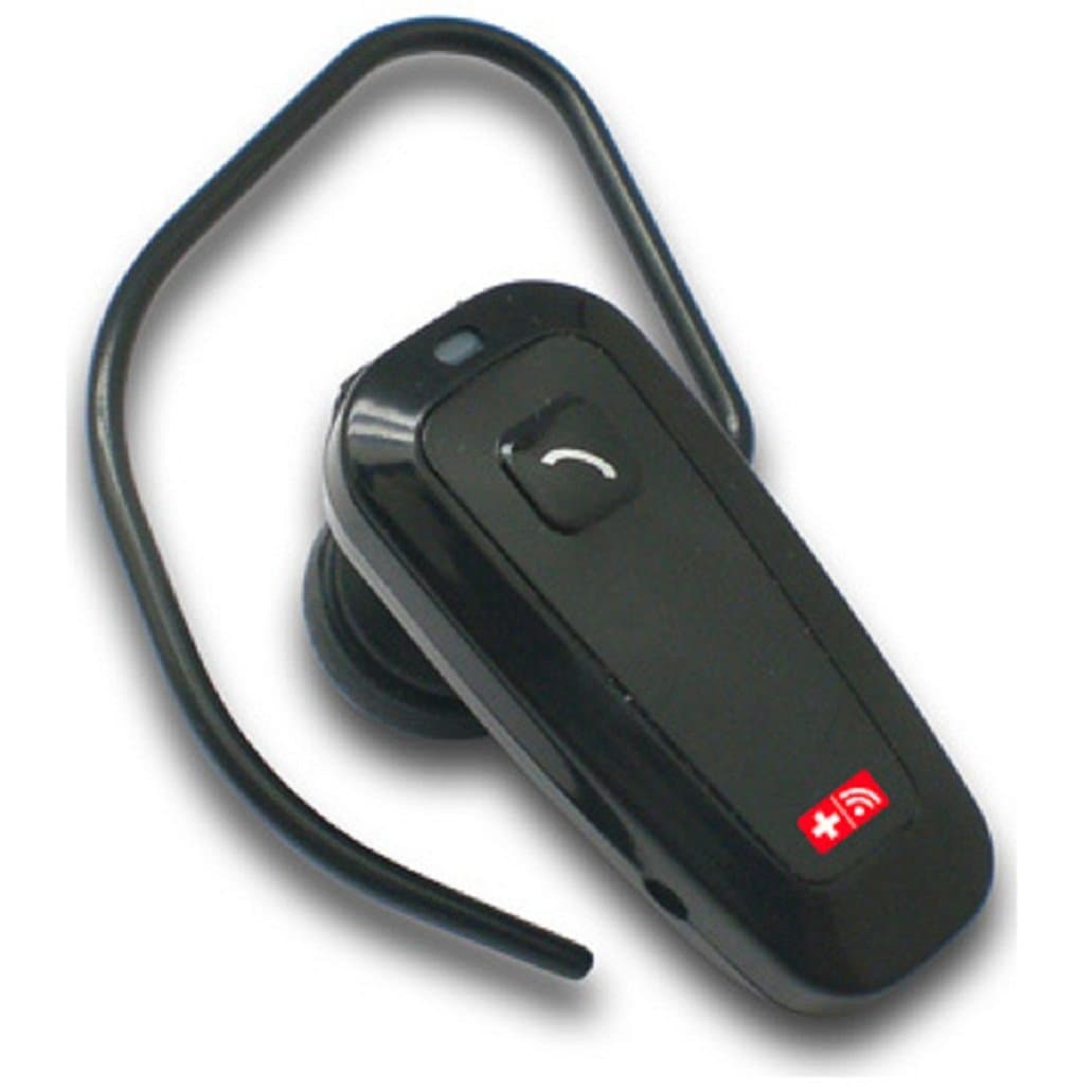 Swiss Charger SCS10001 Bluetooth Earpiece for Smartphone Black