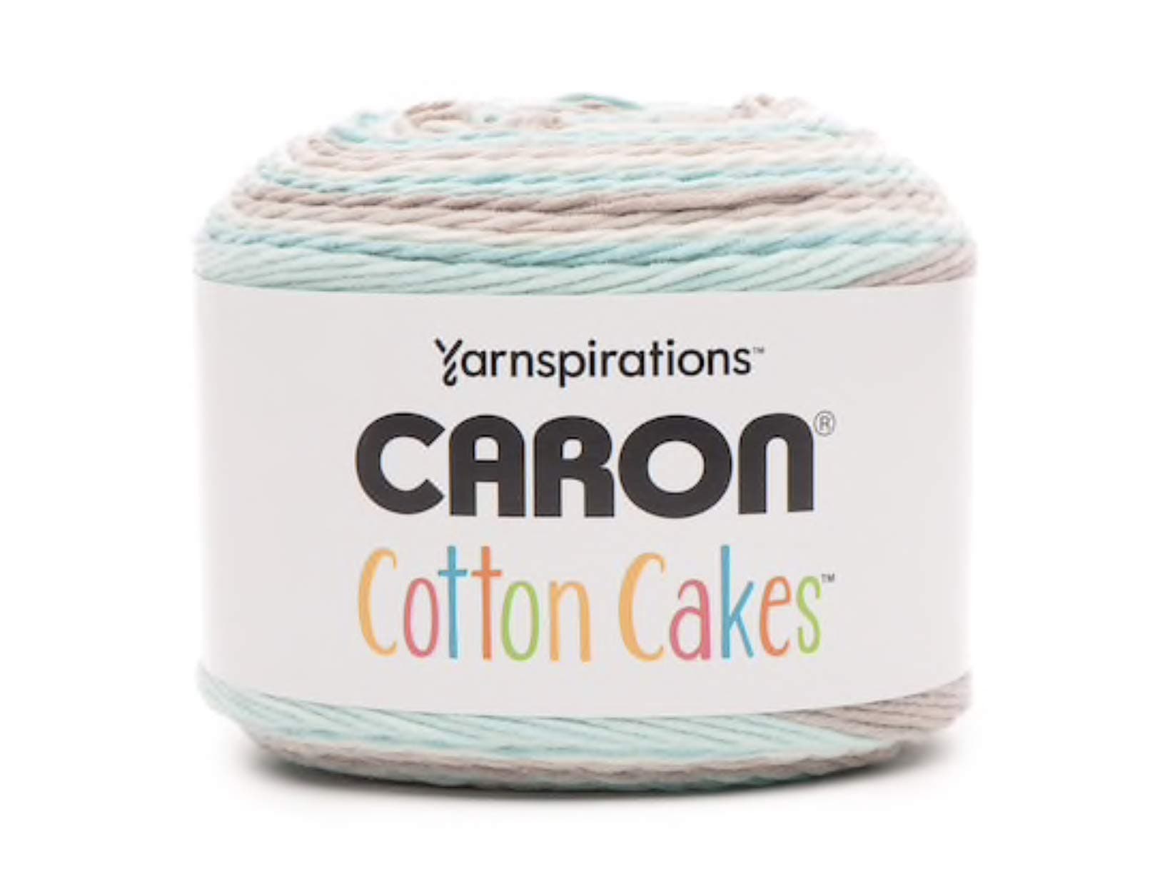 Cotton Cakes Self Striping Yarn 530 yd/485 m 8.8 oz/250 g (Beachglass)