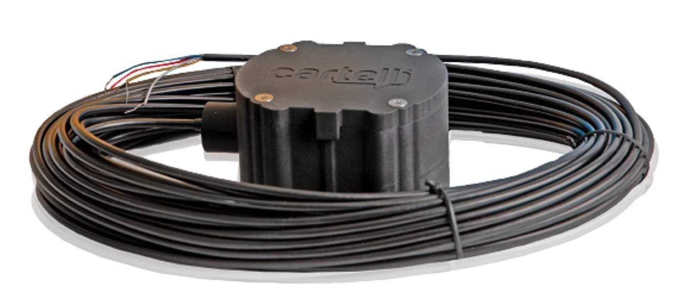 Cartell CP-4 Smart Driveway Free Exit Wand Sensor System with 100' Foot Cable for Gate Openers