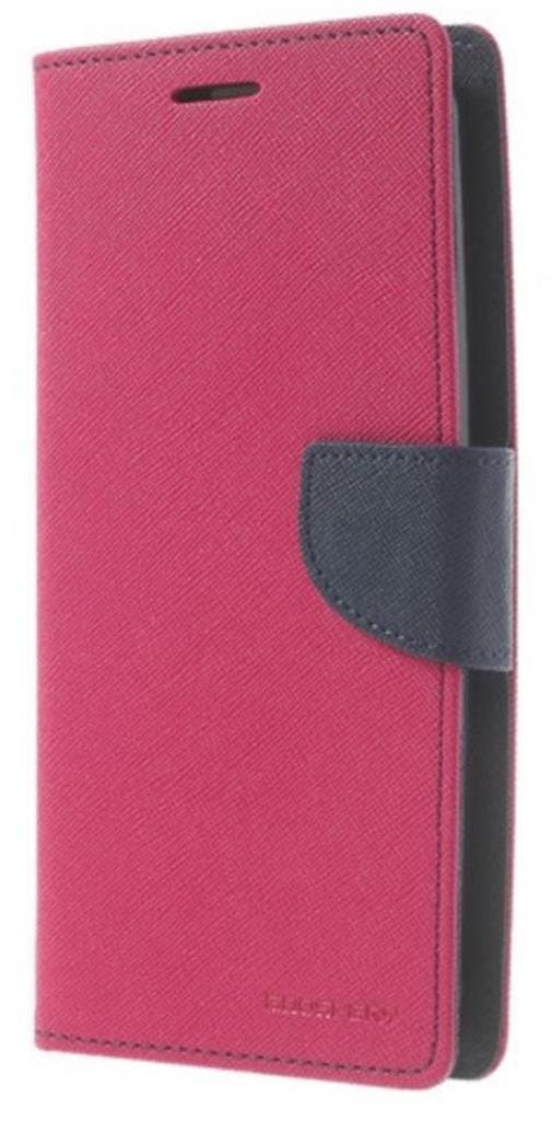 Mercury LG G Flex D955 Flip Leather wallet case Stand Dark Blue/Rose Cover Clutch Purse