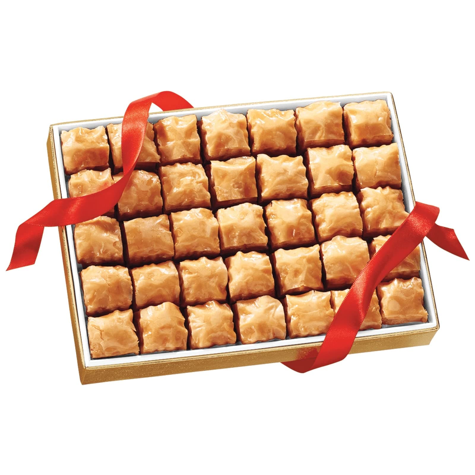 The Wisconsin Cheeseman Mini Baklava Desserts – Gourmet Bakery Treats with Chopped Walnuts, and Honey – Holiday Dessert or Food Gift – 1 lb. 8 oz.