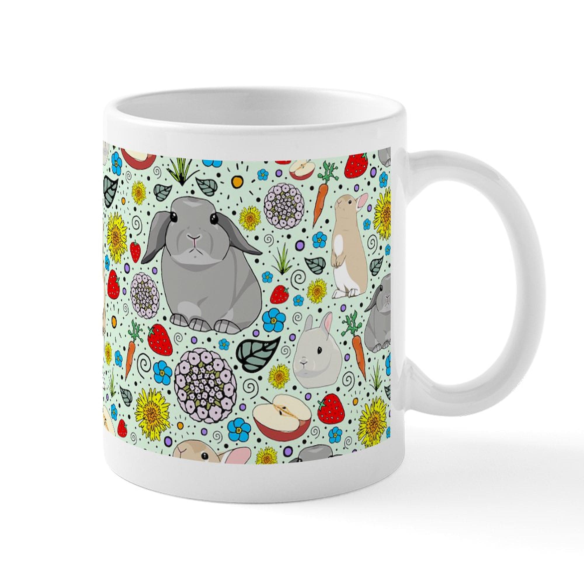 CafePress Rabbits Mugs 11 oz (325 ml) Ceramic Coffee Mug